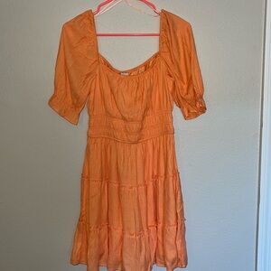 Orange francesca’s dress